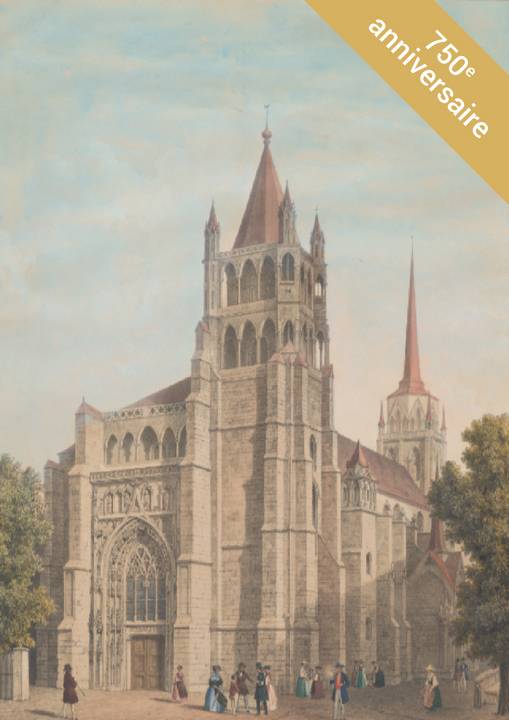 Peinture de la Cathédrale de Lausanne