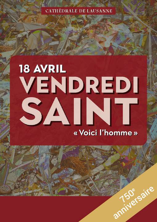 Flyer du culte du Vendredi Saint