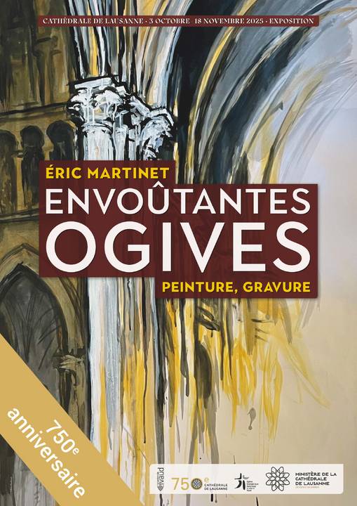 Affiche exposition "Envoûtantes ogives"
