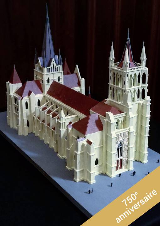 Maquette de la Cathédrale de lausanne